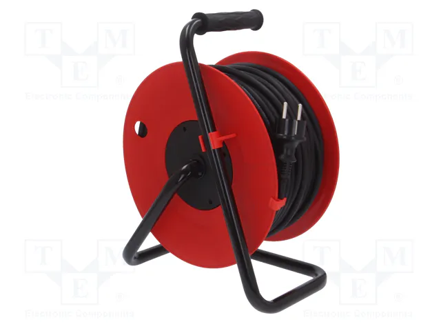 KEL Prolongador de alimentación H05RR-F 3G1,5mm² 50m Negro