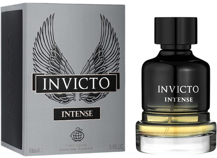 Fragrance World Invicto Intense Agua de perfume para hombres 100 ml
