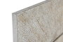 DKD Home Decor Decoracion Pared Moderno Blanco Dorado 3.5 x 120 x 120 cm