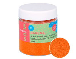 Sarena Arena de colores naranja 100g