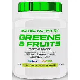 SCITEC NUTRITION Greens & Fruits 600G Pera Limoncillo