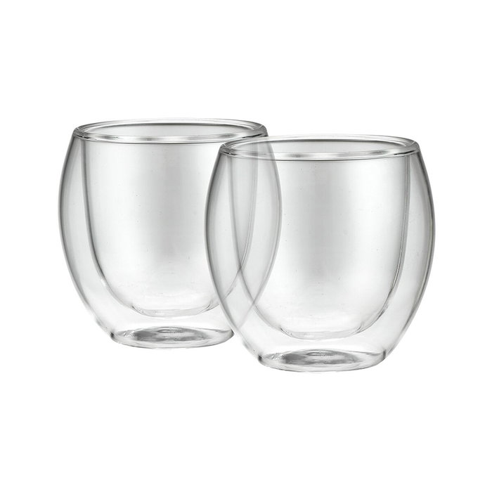 Oroley Tazas de doble pared Palermo 100 ml, 2 uds Oroley Tazas de doble pared Palermo 100 ml, 2 uds