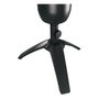 Cherry UM 3.0 ZUB Micrófono USB de Mesa Negro, Cardioide, 24 bits/96 kHz, 120 dB, Conector USB, 2.5 m de Cable