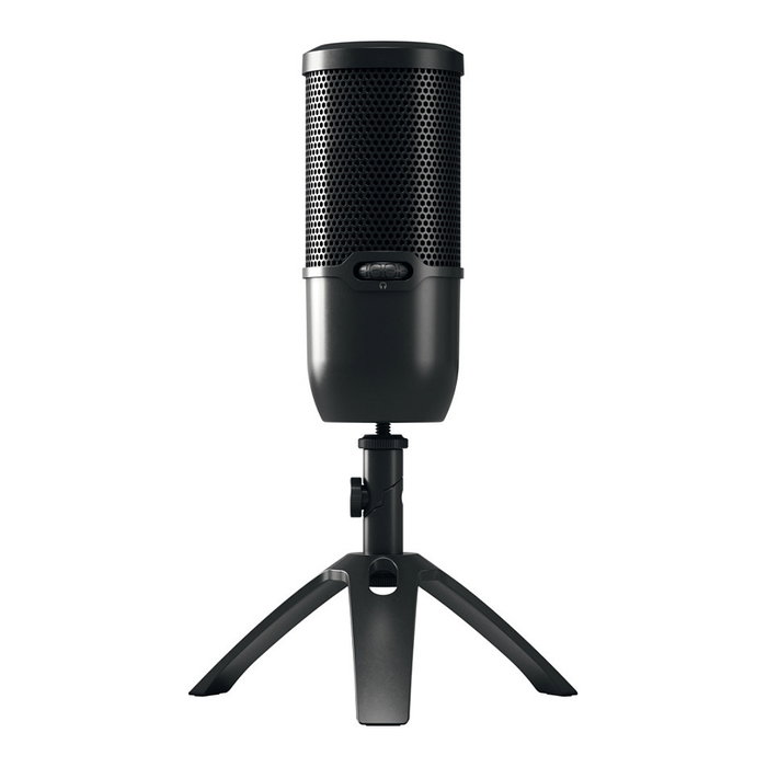 Cherry UM 3.0 ZUB Micrófono USB de Mesa Negro, Cardioide, 24 bits/96 kHz, 120 dB, Conector USB, 2.5 m de Cable Cherry UM 3.0 ZUB Micrófono USB de Mesa Negro, Cardioide, 24 bits/96 kHz, 120 dB, Conector USB, 2.5 m de Cable