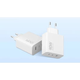 Xiaomi BHR087MEU Cargador 90W Mi HyperCharge 3-Port, Adaptador de Alimentación Rápida Multipuerto