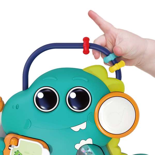 Hola Órgano musical Dinosaurio con actividades 2 en 1 con luces y sonidos Hola Órgano musical Dinosaurio con actividades 2 en 1 con luces y sonidos
