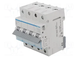 HAGER MCN416E Interruptor magnetotérmico 4 polos 16A 6kA