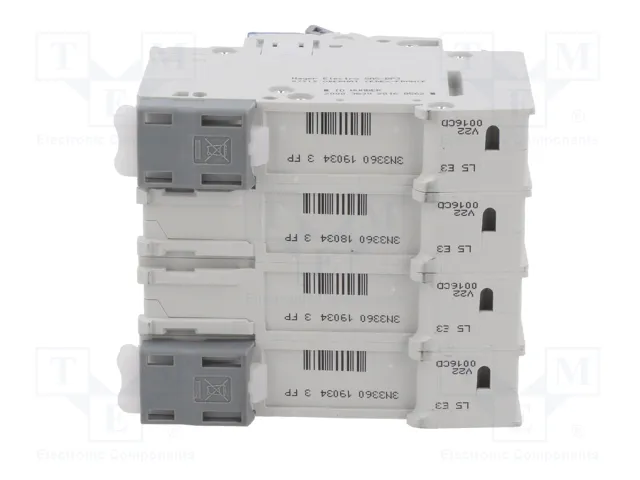 HAGER MCN416E Interruptor magnetotérmico 4 polos 16A 6kA