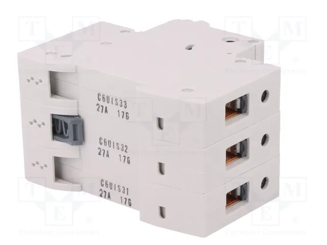 SIEMENS 5SL6306-7 Interruptor magnetotérmico 3 polos 6A SIEMENS 5SL6306-7 Interruptor magnetotérmico 3 polos 6A