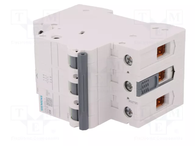SIEMENS 5SL6306-7 Interruptor magnetotérmico 3 polos 6A SIEMENS 5SL6306-7 Interruptor magnetotérmico 3 polos 6A
