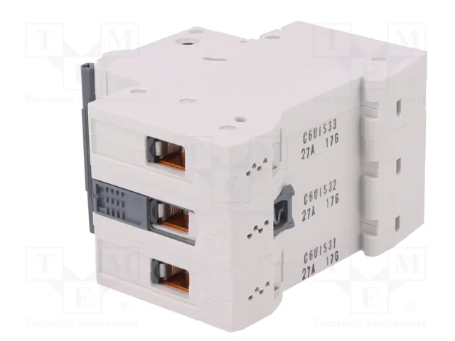 SIEMENS 5SL6306-7 Interruptor magnetotérmico 3 polos 6A SIEMENS 5SL6306-7 Interruptor magnetotérmico 3 polos 6A