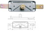 MCM Cerradura de sobreponer 1511av para puertas metálicas con doble cilindro