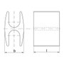 Klauke Abzweigklemmen H-Form 95qmm rm/re verzinnt