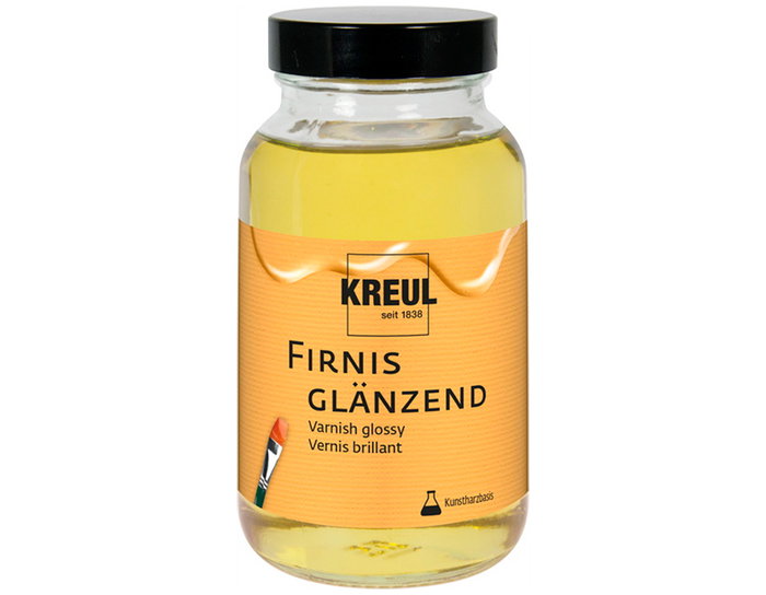Kreul Barniz FIRNIS brillante 250ml para óleo y acrílico