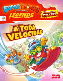 EDIBA EUROPA EON Libro de Stickers Superthings Legends - España