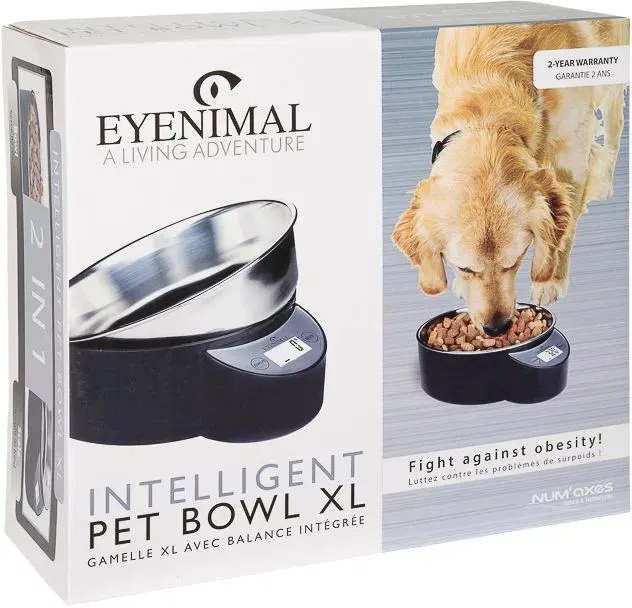 Eyenimal NGGAM004 Intelligent Pet Bowl XL Comedero para Mascotas con Báscula Integrada 1.8 Litros Negro Eyenimal NGGAM004 Intelligent Pet Bowl XL Comedero para Mascotas con Báscula Integrada 1.8 Litros Negro