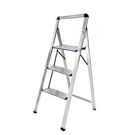 ORYX Escalera Plana de Aluminio de 3 Peldaños