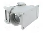 HARTING Han® B Base Surf. HC 2 Levers 2 x M40 Carcasa HDC