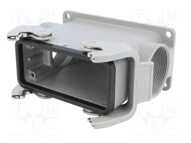 HARTING Han® B Base Surf. HC 2 Levers 2 x M40 Carcasa HDC
