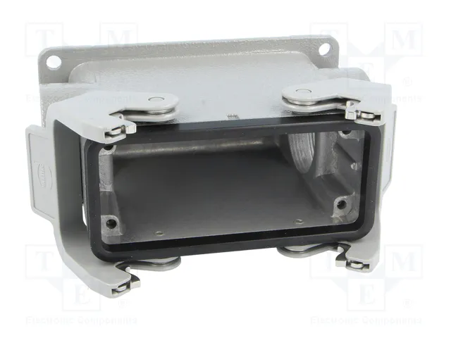 HARTING Han® B Base Surf. HC 2 Levers 2 x M40 Carcasa HDC