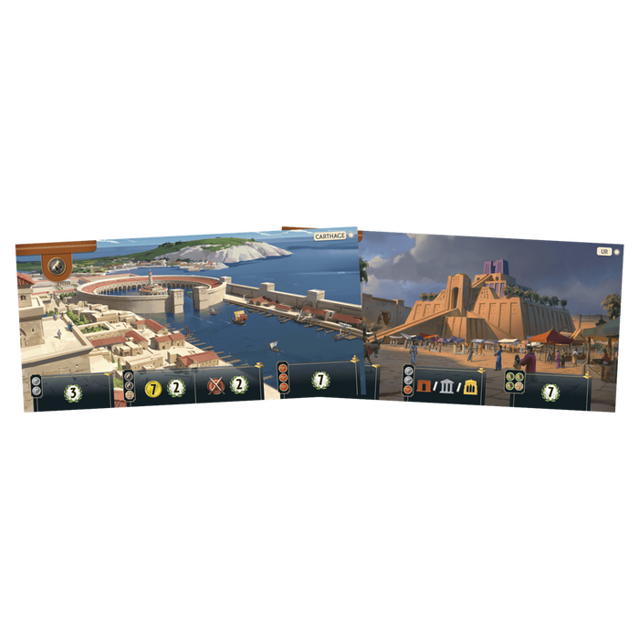 Repos Production 7 Wonders Edifices Expansión - Juego de Mesa 7EDES02, Edad +10, 3-7 Jugadores, 30 Min, Español