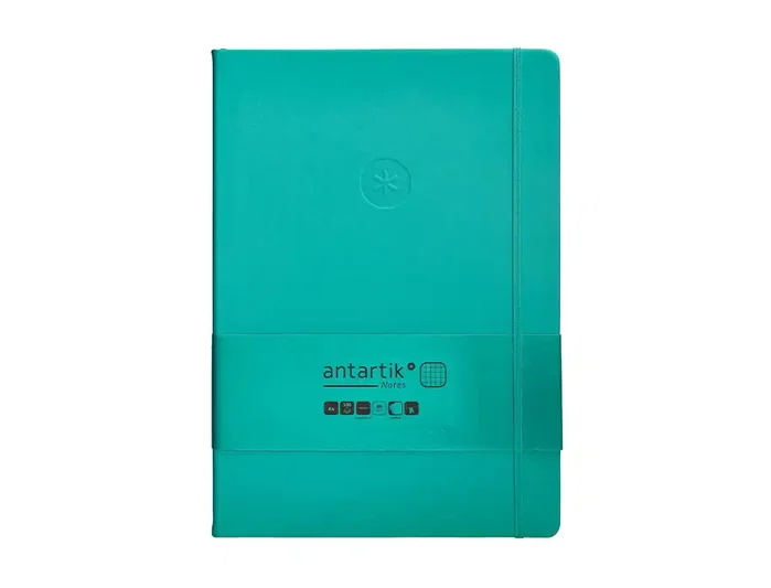 Antartik Cuaderno Antartik Notes Tapa Dura Turquesa A4 Antartik Cuaderno Antartik Notes Tapa Dura Turquesa A4