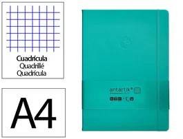 Antartik Cuaderno Antartik Notes Tapa Dura Turquesa A4