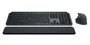 Logitech Master Series MX Keys Combo for Business teclado + ratón - Wireless RF + Bluetooth, QWERTY Español, retroiluminación LED, color grafito, pack de oficina
