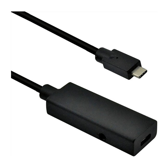 ROLINE Cable USB 3.2 Gen 2 Repeater C-C, 5 m, Negro ROLINE Cable USB 3.2 Gen 2 Repeater C-C, 5 m, Negro