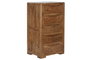 DKD Home Decor Chifonier Alpino de Acacia Natural, Alto 90 cm x Ancho 50 cm x Fondo 40 cm