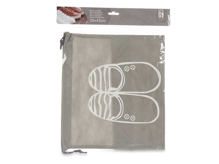 Arte Regal Bolsa Zapatero Gris 36 x 43 x 1.5 cm (Set de 36)