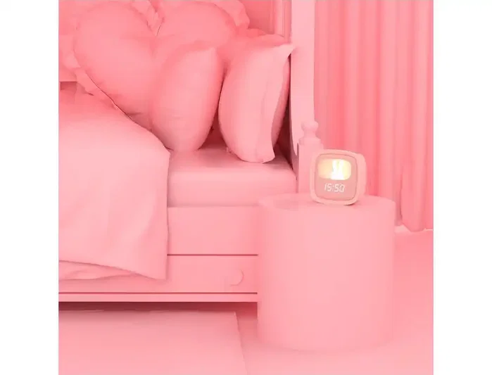 Wondee Despertador Billy con luz de noche pink Wondee Despertador Billy con luz de noche pink