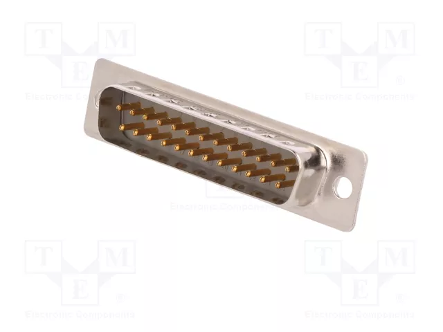HARTING Conector D-Sub Macho 25 Pines para Transferencia de Datos HARTING Conector D-Sub Macho 25 Pines para Transferencia de Datos