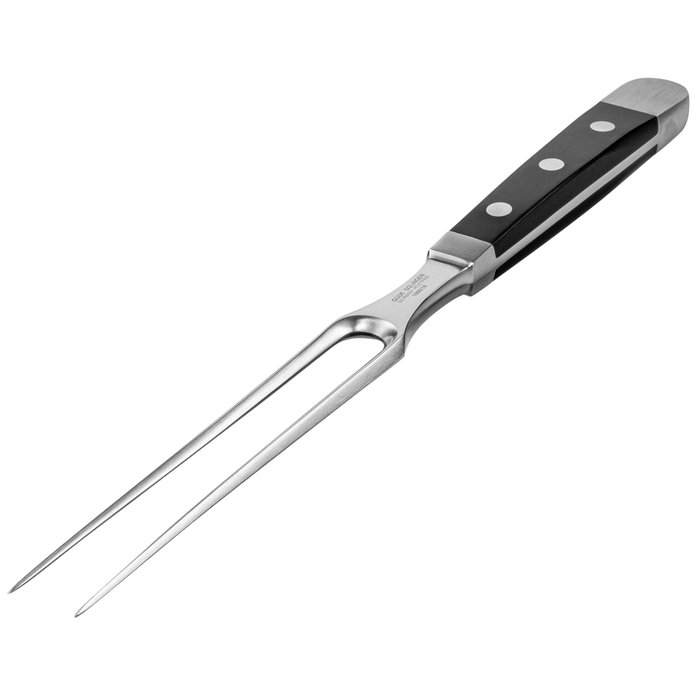 Güde Alpha Horca para carne 18 cm POM negro 1096/18 de acero inoxidable Güde Alpha Horca para carne 18 cm POM negro 1096/18 de acero inoxidable