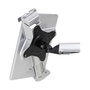 Ergotron 45-460-026 Verriegelbare Tablet-Befestigung Kompatibel mit Apple iPad Microsoft Surface und Samsung Galaxy 7,9 bis 13 Zoll Silber