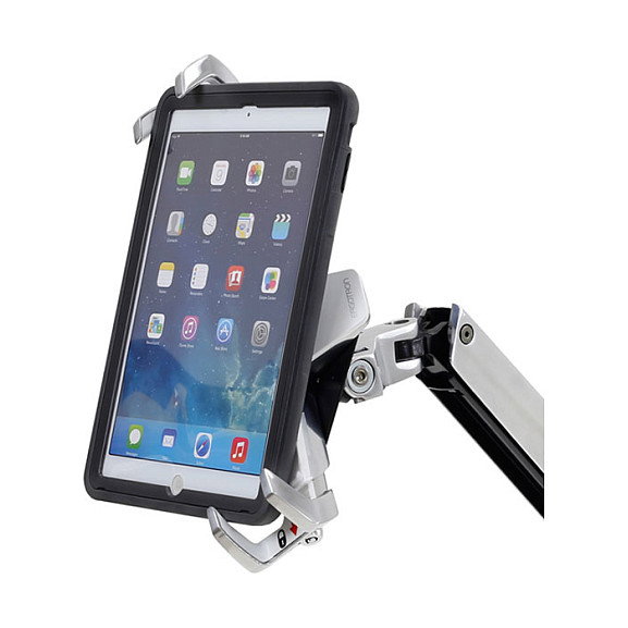 Ergotron 45-460-026 Verriegelbare Tablet-Befestigung Kompatibel mit Apple iPad Microsoft Surface und Samsung Galaxy 7,9 bis 13 Zoll Silber Ergotron 45-460-026 Verriegelbare Tablet-Befestigung Kompatibel mit Apple iPad Microsoft Surface und Samsung Galaxy 7,9 bis 13 Zoll Silber