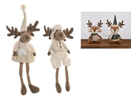 DKD Home Decor Figura Poliéster RENO Surtido 2