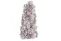 DKD Home Decor Árbol de Piña Nevado Marrón 17x17x30 cm