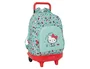 Mochila Escolar con Ruedas Hello Kitty Sea lovers Turquesa 33 X 45 X 22 cm