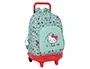 Mochila Escolar con Ruedas Hello Kitty Sea lovers Turquesa 33 X 45 X 22 cm