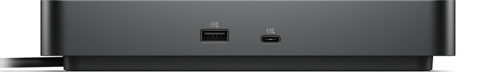 DELL WD25 USB 3.2 Gen 2 Type-C Hub con Suministro de Potencia de 100W y Ethernet 2500Mbps, Negro