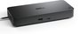 DELL WD25 USB 3.2 Gen 2 Type-C Hub con Suministro de Potencia de 100W y Ethernet 2500Mbps, Negro