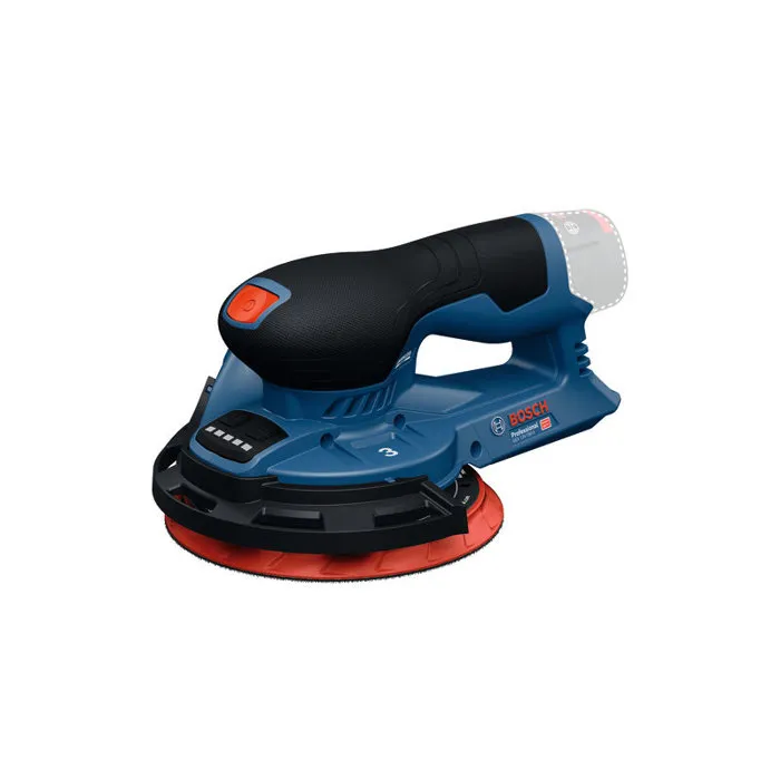 Bosch Professional Lijadora Orbital GEX 12V-150-3, 12V, 150mm, con Plato Soporte, Anillo, Bolsa y Hoja Abrasiva G120