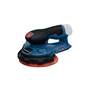 Bosch Professional Lijadora Orbital GEX 12V-150-3, 12V, 150mm, con Plato Soporte, Anillo, Bolsa y Hoja Abrasiva G120