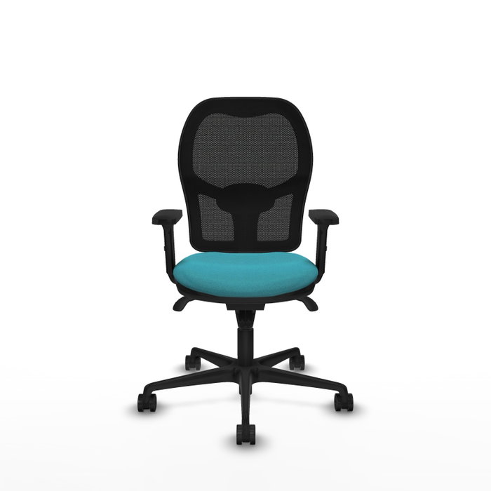 PIQUERAS Y CRESPO Silla de oficina Jorquera Turquesa y Negro PIQUERAS Y CRESPO Silla de oficina Jorquera Turquesa y Negro