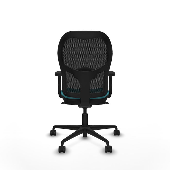 PIQUERAS Y CRESPO Silla de oficina Jorquera Turquesa y Negro PIQUERAS Y CRESPO Silla de oficina Jorquera Turquesa y Negro