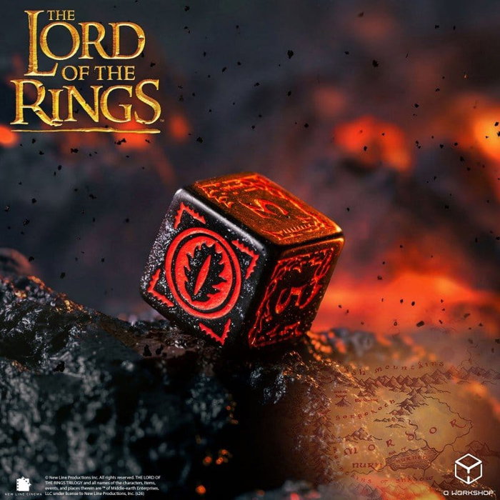 Q Workshop El Señor de los Anillos Set de 7 Dados Mordor Q Workshop El Señor de los Anillos Set de 7 Dados Mordor