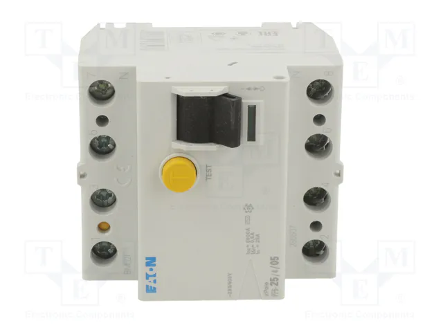 EATON ELECTRIC Interruptor diferencial PF6-25/4/05 25A 500mA 4 polos