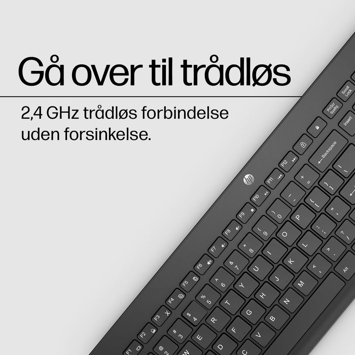 HP Teclado Inalámbrico 230 Negro - Alemán HP Teclado Inalámbrico 230 Negro - Alemán
