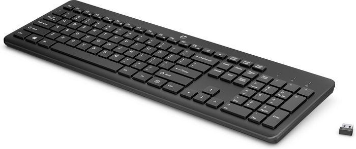 HP Teclado Inalámbrico 230 Negro - Alemán HP Teclado Inalámbrico 230 Negro - Alemán